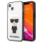 KARL LAGERFELD Karl Lagerfeld ikonik karl skal iPhone 13 mini - transparent