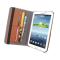 OEM Denim Rotating Armour Fodral till Samsung Galaxy Tab 3 7.0 (Brun)