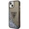 Guess GUESS iPhone 14 Skal Liquid Glitter Palm - Svart
