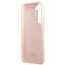 KARL LAGERFELD Karl Lagerfeld Silicone Ikonik Karl & Choupette Skal Galaxy S22 Plus - Rosa