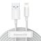 UTGATT1 BASEUS kabel USB till Lightning 2,4A 1,5m 2 st i setet