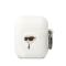 KARL LAGERFELD KARL LAGERFELD AirPods 1/2 Skal Silicone Karl Head 3D - Vit