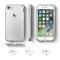 Spigen SPIGEN Neo Hybrid Crystal Skal till Apple iPhone 7 Plus - Silver