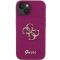 Guess Guess iPhone 15 Mobilskal Glitter Script Big - Lila