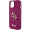 Guess Guess iPhone 15 Mobilskal Glitter Script Big - Lila