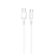 GEAR GEAR USB-C till USB-A kabel 2.0 1m - Vit