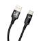 Wozinsky Wozinsky USB-C till USB-A kabel 2m - Svart