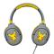 POKEMON POKEMON Pikachu Gaming-Headset Over Ear Bom-mikrofon - Grå
