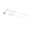 GEAR GEAR USB-C till USB-A kabel 2.0 1m - Vit