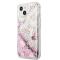 Guess Guess iPhone 13 mini Skal Peony Liquid Glitter - Rosa