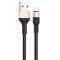 Hoco Hoco Xpress USB-C till USB-A kabel 1m - Svart Guld