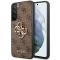Guess Guess Galaxy S23 Skal Big Metall Logo - Brun