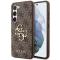 Guess Guess Mobilskal till Galaxy S24 Plus Big Metall Logo - Brun