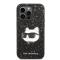 KARL LAGERFELD Karl Lagerfeld iPhone 14 Pro Skal Glitter Choupette Patch - Svart