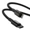 BASEUS Baseus USB-C till Lightning kabel 20 W 1m Fast - Svart