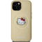 Hello Kitty Hello Kitty Mobilskal till iPhone 14 Magsafe Läder Kitty Head - Guld