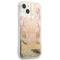 Guess Guess iPhone 13 mini Skal Paisley Liquid Glitter - Guld