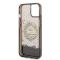 KARL LAGERFELD Karl Lagerfeld iPhone 14 Plus Skal Liquid Glitter RSG - Svart