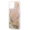 Guess Guess iPhone 13 mini Skal Paisley Liquid Glitter - Guld