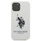 US Polo US Polo Silicone Collection Skal iPhone 12 / 12 Pro - Vit