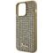 Guess Guess Mobilskal till iPhone 15 Pro Max Disco Metal Script - Guld