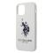 US Polo US Polo Silicone Collection Skal iPhone 12 / 12 Pro - Vit