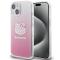 Hello Kitty Hello Kitty Mobilskal till iPhone 15 IML Gradient Electrop Kitty Head