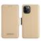 MUXMA Muxma Saffiano Plånboksfodral till Apple iPhone 12 Pro Max - Beige