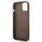 Guess GUESS iPhone 14 Skal Big Metall Logo - Brun