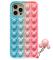 Fidget Toys Panda Pop it Fidget Multicolor Skal till iPhone 13 Pro - Rosa