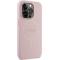 Guess Guess iPhone 14 Pro Mobilskal Magsafe Saffiano - Rosa