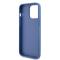 Guess Guess iPhone 15 Pro Max Mobilskal Triangle Strass - Blå