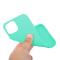 OEM Mobilskal till iPhone 15 Plus TPU Matte Slim-Fit - Cyan