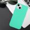 OEM Mobilskal till iPhone 15 Plus TPU Matte Slim-Fit - Cyan