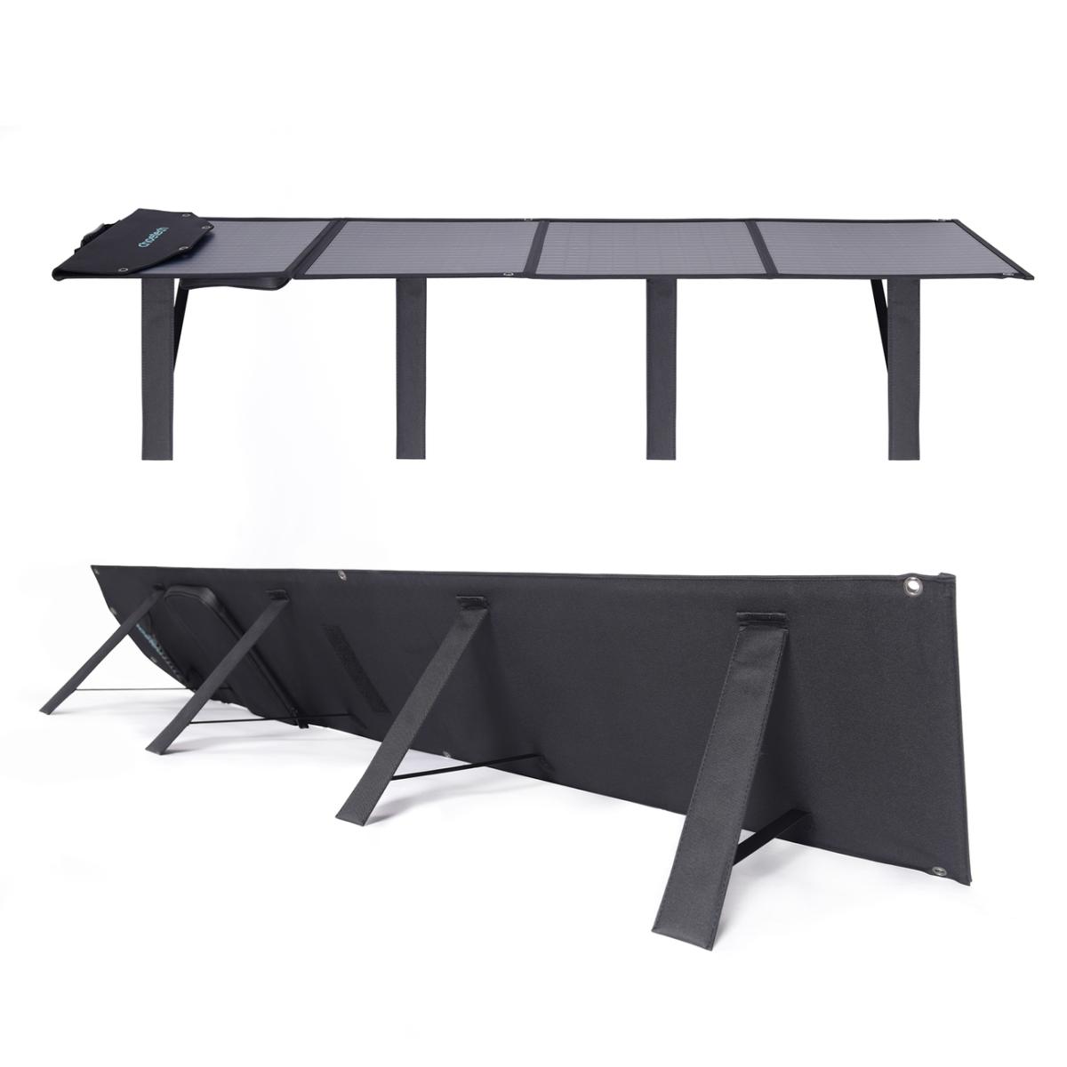 Choetech Choetech Foldable USB Till Typ-C Solladdare 100W - Svart