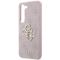 Guess Guess Mobilskal till Galaxy S24 Big Metall Logo - Rosa