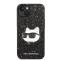 KARL LAGERFELD Karl Lagerfeld iPhone 14 Plus Skal Glitter Choupette Patch - Svart