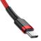 BASEUS Baseus Cafule USB-C till USB-C kabel PD PD2.0 60W 2m Röd