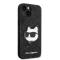 KARL LAGERFELD Karl Lagerfeld iPhone 14 Plus Skal Glitter Choupette Patch - Svart