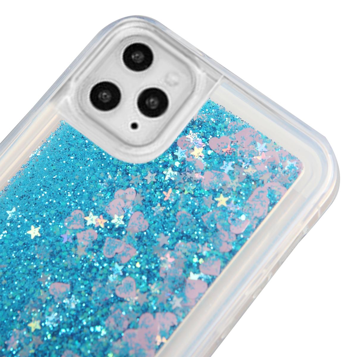 Boom of Sweden Glitter Skal till Apple iPhone 11 Pro Max - Blå
