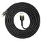 BASEUS Baseus Cafule USB-A till Lightning kabel QC 3.0 2A 3m
