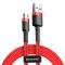 BASEUS Baseus Cafule microUSB kabel QC3.0 1.5A 2M Röd