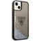 Guess GUESS iPhone 14 Plus Skal Liquid Glitter Palm Collection - Svart