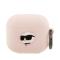 KARL LAGERFELD Karl Lagerfeld AirPods 3 Skal Silicone Choupette Head 3D - Rosa
