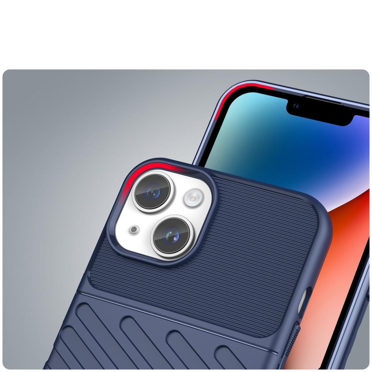 OEM iPhone 14 Skal Thunder Armored - Blå