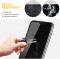 ZiFriend Privacy Anti-Spy Härdat Glas Skärmskydd till iPhone 8 Plus / 7 Plus