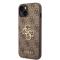 Guess Guess iPhone 15 Plus Mobilskal Big Metall Logo - Brun