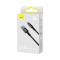 BASEUS Baseus Tungsten USB-C till USB-A kabel 100W 1m - Svart