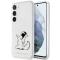 KARL LAGERFELD Karl Lagerfeld Mobilskal till Galaxy S23 Plus Choupette Fun - Clear