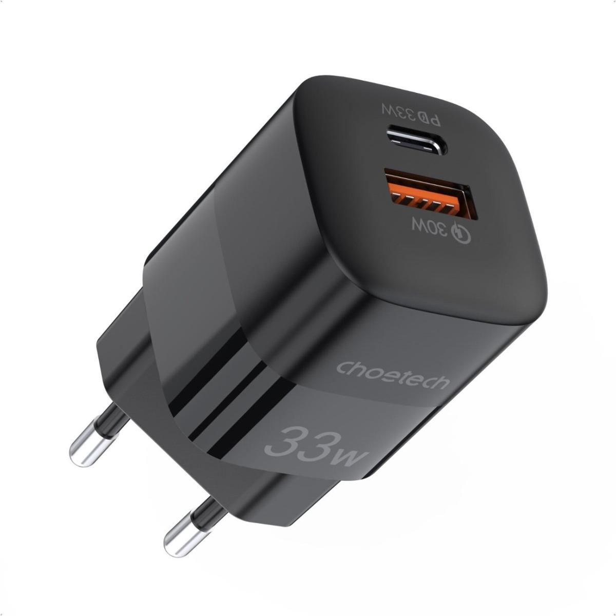 Choetech Choetech Snabbladdare 33W USB-C - Svart